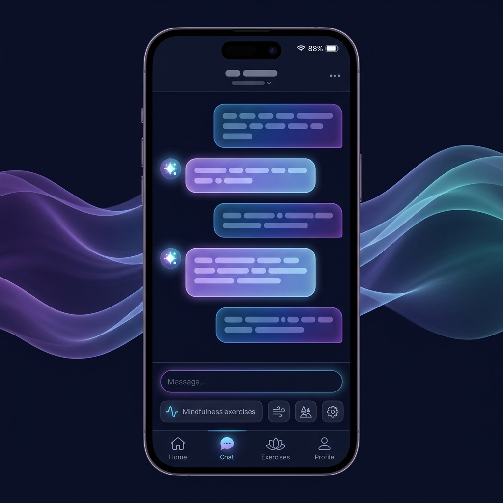 QuietSpace AI 멘탈 웰니스